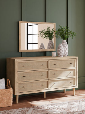 Cielden - Dresser And Mirror - Two-Tone - R&R Furniture Gallery (Fountain Valley, CA)