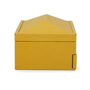 Knox - Vegan Leather Contract-Grade Jewelry Box - Mustard Yellow - R&R Furniture Gallery (Fountain Valley, CA)