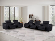 1116 - 8-Piece Modular Power Reclining Sofa, Loveseat & Chair Set In With 5 Power Recliners & Power Headrests - R&R Furniture Gallery (Fountain Valley, CA)