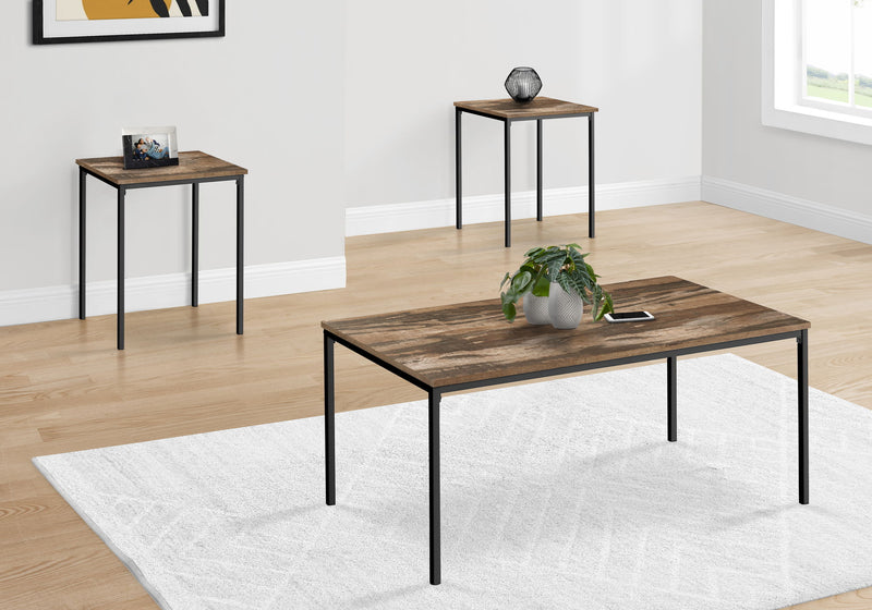 Table Set, Coffee, End, Contemporary, Modern (Set of 3) - R&R Furniture Gallery (Fountain Valley, CA)