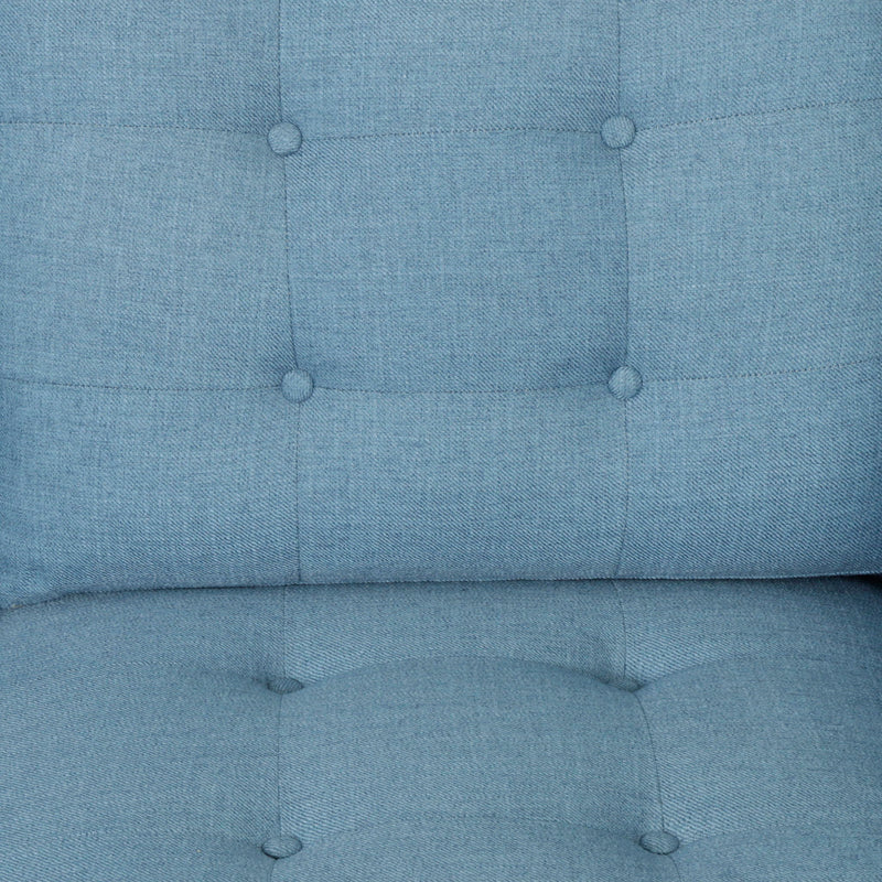 Jenny - Contemporary Tufted Fabric 3 Seater Sofa - R&R Furniture Gallery (Fountain Valley, CA)