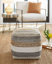 Josalind - Pouf - Multi - R&R Furniture Gallery (Fountain Valley, CA)