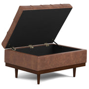 Mariah - Upholstered Lift Top Table Storage Ottoman - R&R Furniture Gallery (Fountain Valley, CA)