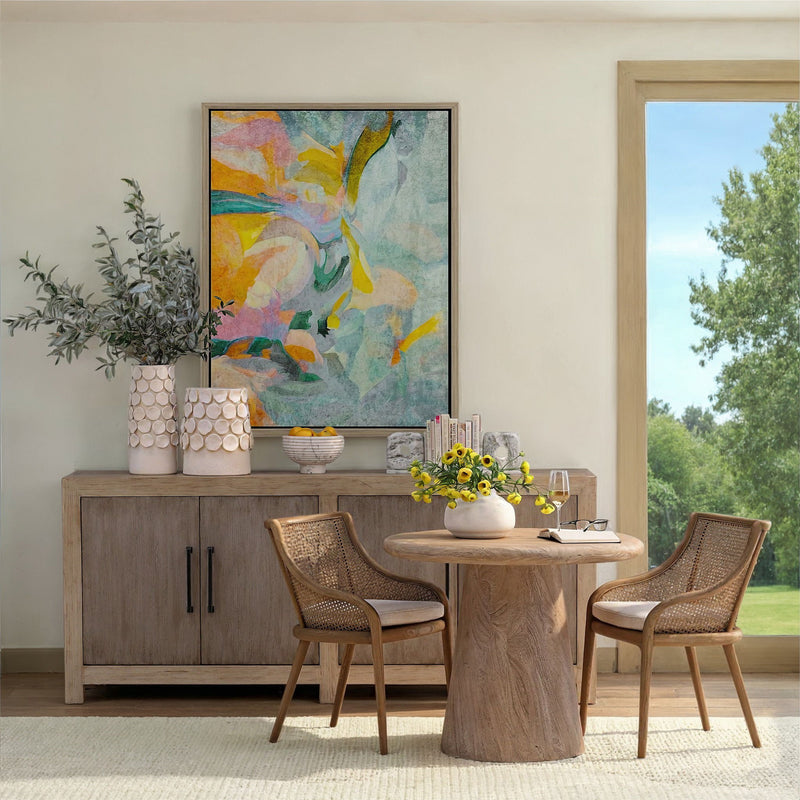 Marci - Bistro Table - Weathered Natural