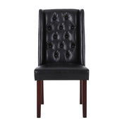 Noble House tufted dining chair with high back, elegant design, upholstered in soft fabric, ideal for modern dining rooms