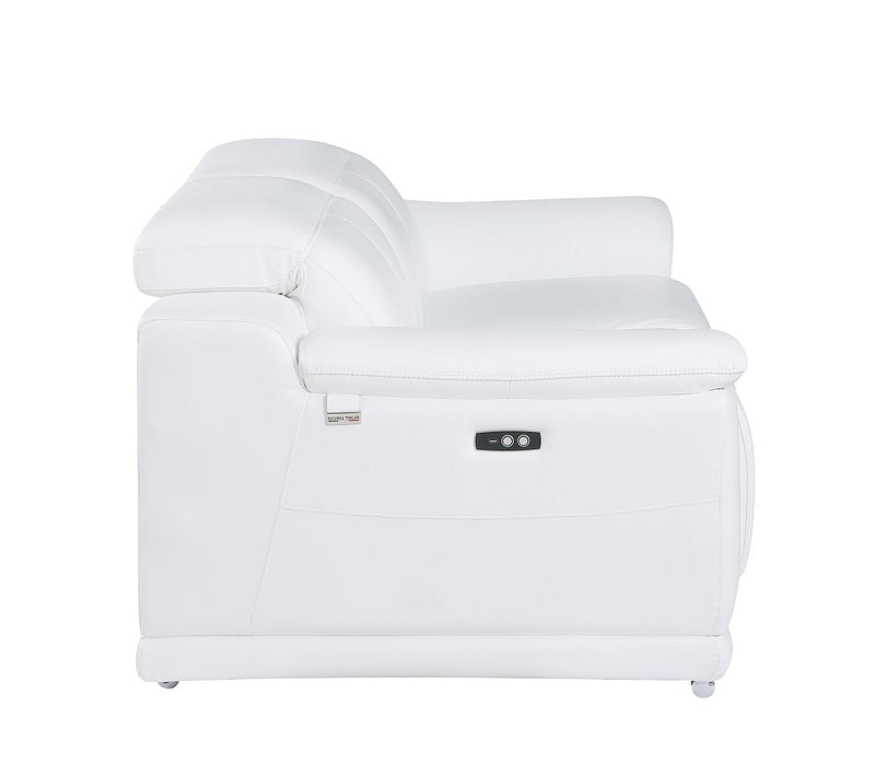 9762 - 2-Piece Modular Power Reclining Console With 2 Power Recliners In