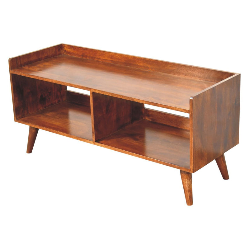 Open Top Media Unit - Brown - R&R Furniture Gallery (Fountain Valley, CA)