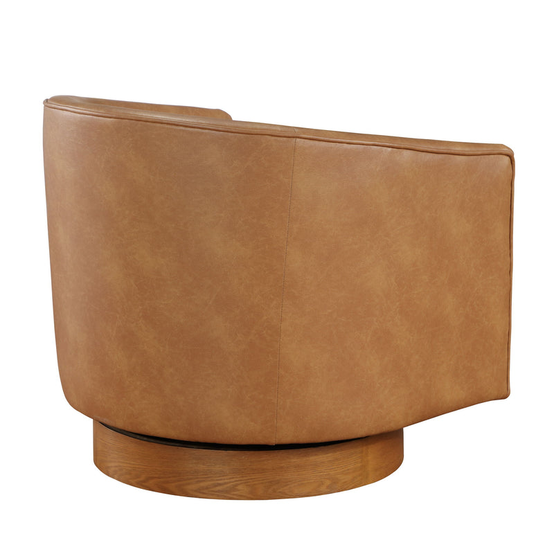 Maisy - Barrel Swivel Chair - R&R Furniture Gallery (Fountain Valley, CA)
