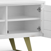 Lowry - Handcrafted, TV Media Stand - R&R Furniture Gallery (Fountain Valley, CA)