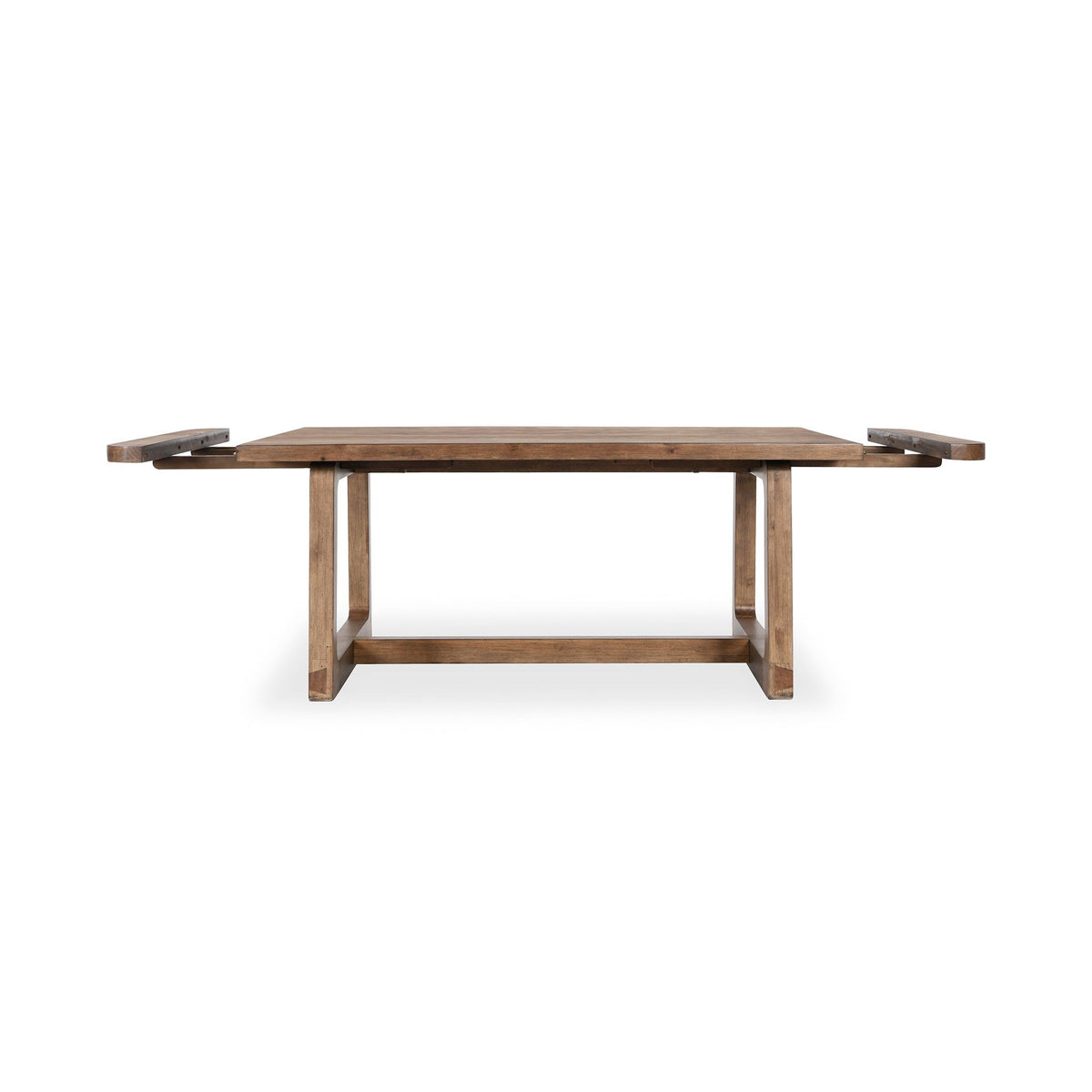Lyra - Dining Table With Extensions - Smoke Brown