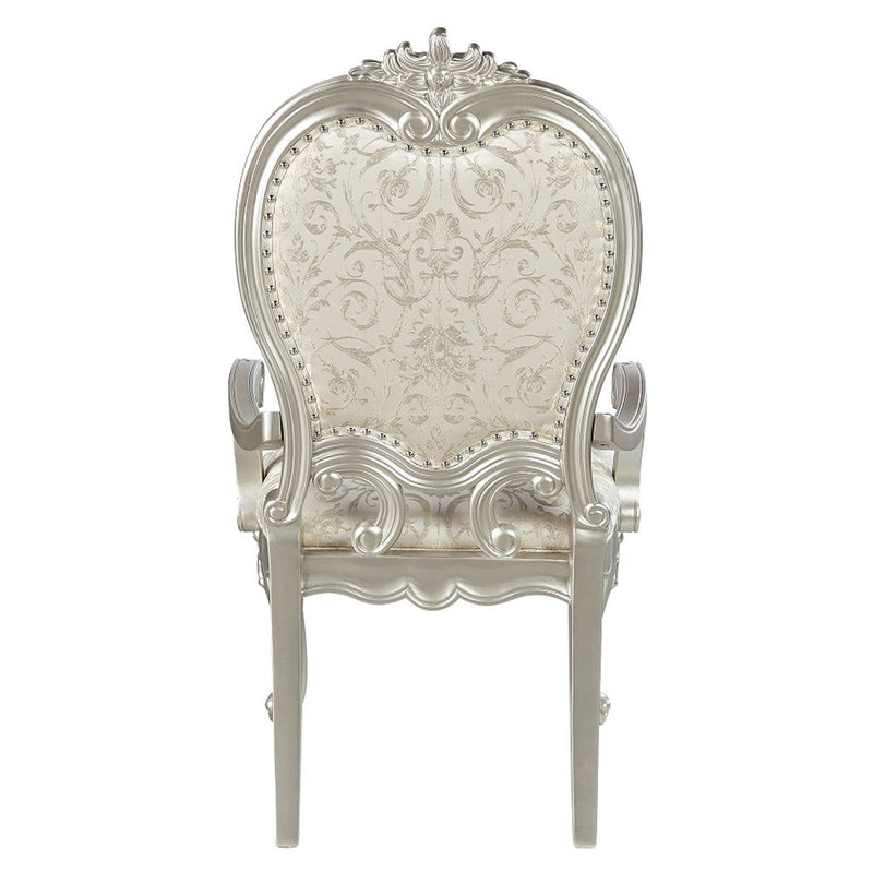 Bently - Arm Chair (Set of 2) - Fabric & Champagne - R&R Furniture Gallery (Fountain Valley, CA)