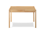 Della - 3 Piece Solid Wood Kids Table & Two Chair Set - Natural - R&R Furniture Gallery (Fountain Valley, CA)