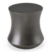 Airdrie - Modern Antique Grey End Table — view 2