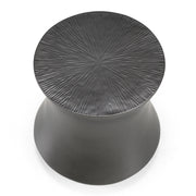 Airdrie - Modern Antique Grey End Table — view 3