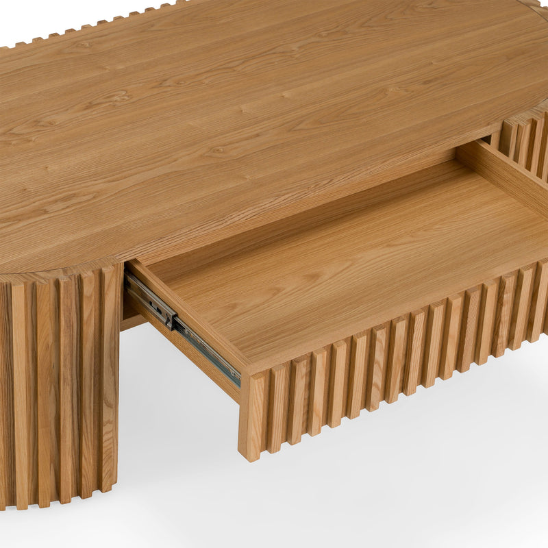 Albrite - Modern Natural Ash Coffee Table — view 4