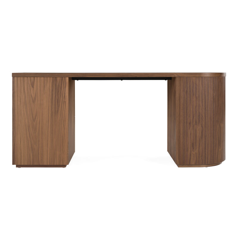 Albrite - Modern Walnut Desk — view 3