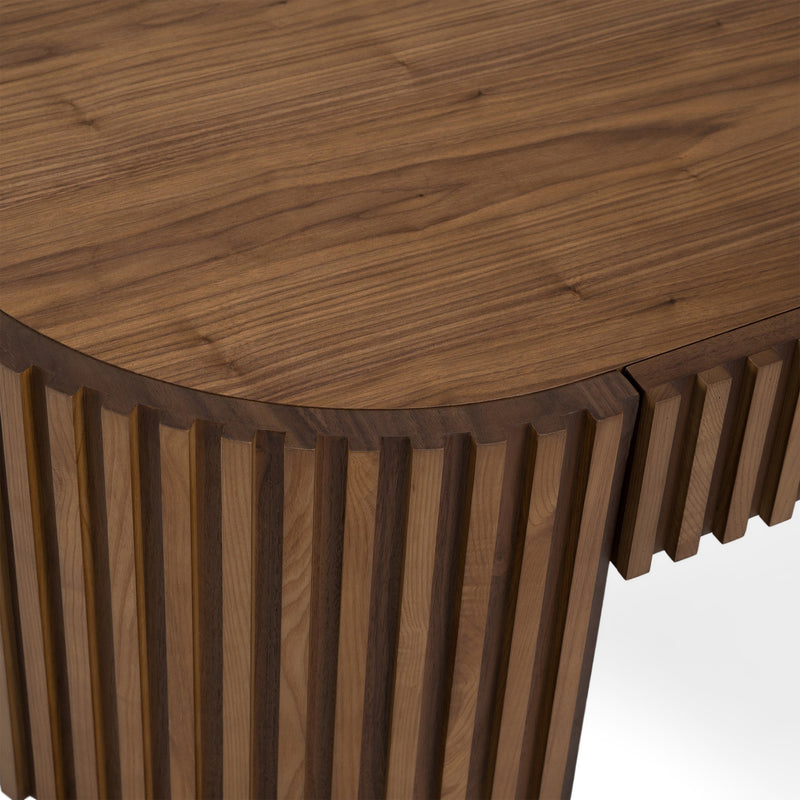 Albrite - Modern Walnut Coffee Table — view 5
