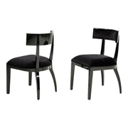 Alek - Modern Black Dining Chair (Set of 2) — view 5