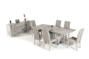 Alexa Italian Modern Grey Buffet — view 2
