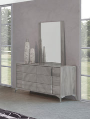 Alexa Italian Modern Grey Dresser