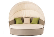 Alps Round Outdoor Patio Day Bed — view 3