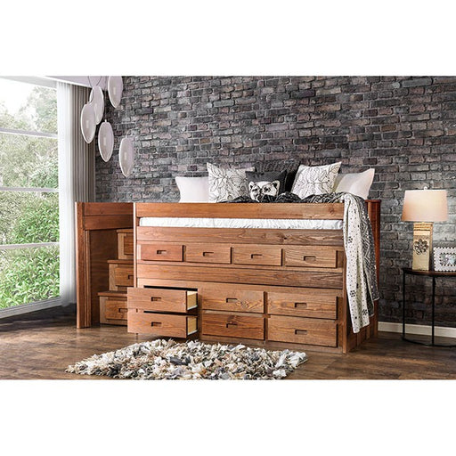 Cleo Twin Captain Bed - R&R Furniture Gallery (Fountain Valley, CA)