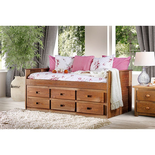 Lia Twin Captain Bed - R&R Furniture Gallery (Fountain Valley, CA)