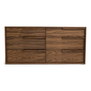 Amberlie - Modern Walnut Dresser — view 5