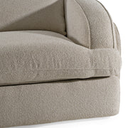 Ambler - Modern Off-White Fabric Sofa w/ 2 Power Recliners — view 5