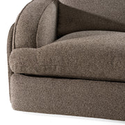 Ambler - Modern Brown Fabric Sectional Sofa w/ 2 Power Recliners Right Facing Chaise — view 5