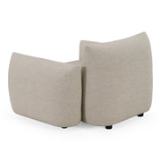 Anchor - Outdoor Grey Olefin Fabric Chair — view 3