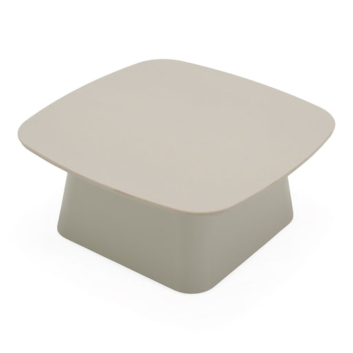 Anchor - Outdoor Grey Stone + Aluminum Coffee Table — view 2