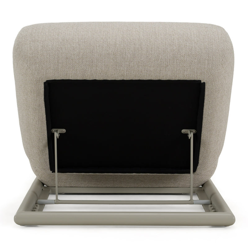 Anchor - Outdoor Grey Olefin Fabric Chaise — view 5