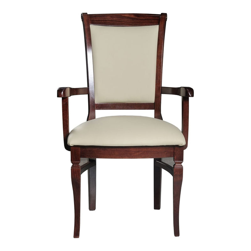 Anders - Leather Dining Armchair — view 5