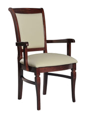 Anders - Leather Dining Armchair — view 4