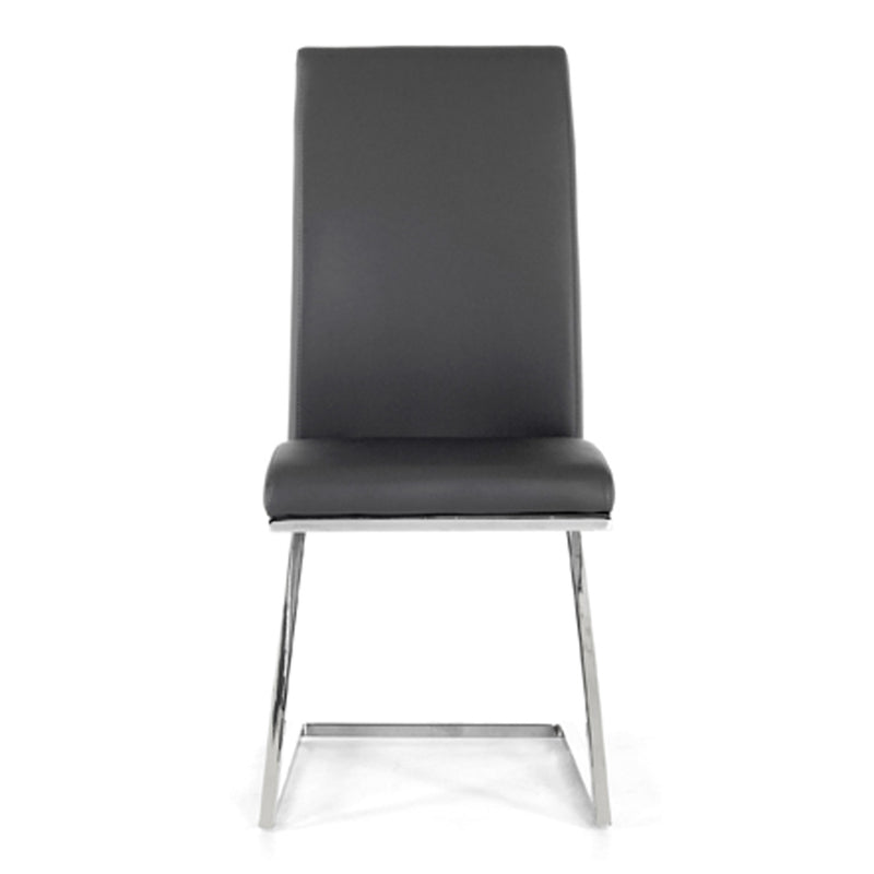 Angora - Modern Grey Dining Chair (Set of 2) — view 5