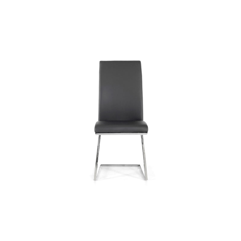 Angora - Modern Grey Dining Chair (Set of 2) — view 2