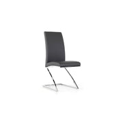 Angora - Modern Grey Dining Chair (Set of 2) — view 3