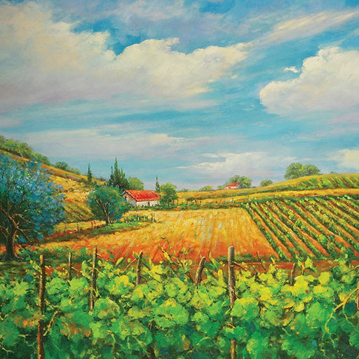 Summer In Napa Printed Canvas Painting - R&R Furniture Gallery (Fountain Valley, CA)