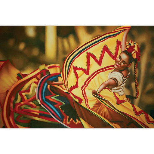 Danza Folklorica Printed Canvas Painting - R&R Furniture Gallery (Fountain Valley, CA)