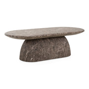 Ararat - Modern Faux Marble Concrete Coffee Table