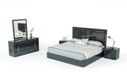 Ari Italian Modern Grey Dresser — view 2