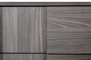 Asus - Italian Modern Elm Grey Dresser — view 4
