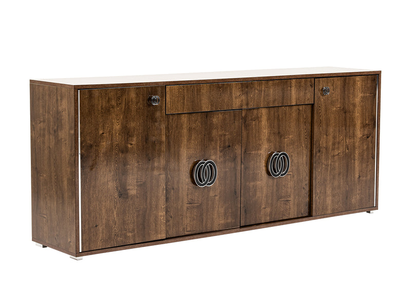 Athen Italian Modern 4-Door Buffet — view 2