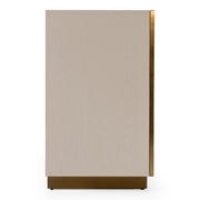 Auer - Mid-Century Modern Cream Ash + Gold Buffet — view 4