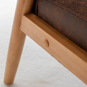 Wide Arm Chair - Brown - R&R Furniture Gallery (Fountain Valley, CA)