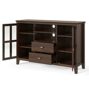 Artisan - Handcrafted Tall TV Media Stand - R&R Furniture Gallery (Fountain Valley, CA)