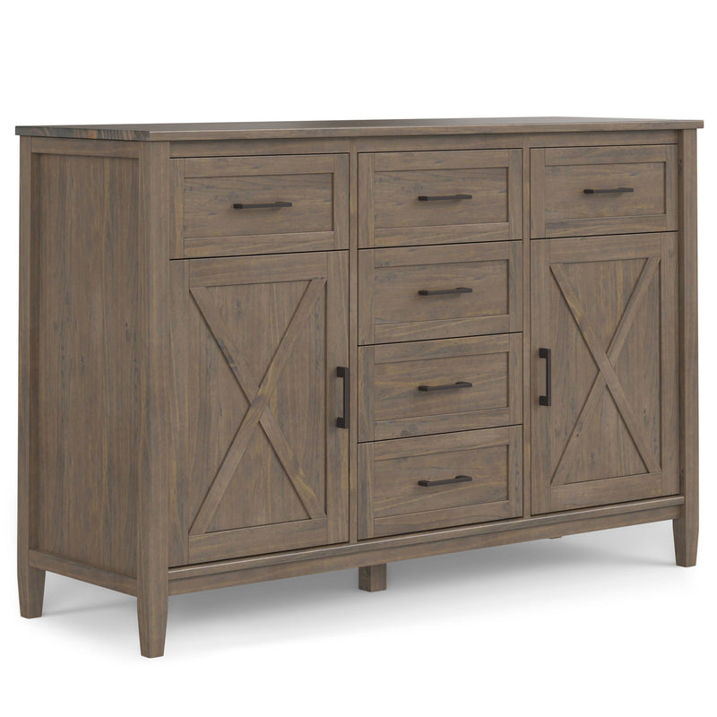 Ela - Sideboard - Smoky Brown - R&R Furniture Gallery (Fountain Valley, CA)