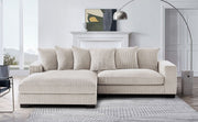 Luxe - Oversized 2 Piece Sectional Couches For Living Room, L Shaped Sofa With Chaise - R&R Furniture Gallery (Fountain Valley, CA)