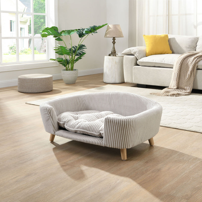 Elevated - Dog Bed Frame For Small Dog, Pet Couch Bed With Legs And Supportive Foam, Easy Assembly - R&R Furniture Gallery (Fountain Valley, CA)